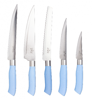 Karaca Nordic Blue Bıçak Seti 7 Parça