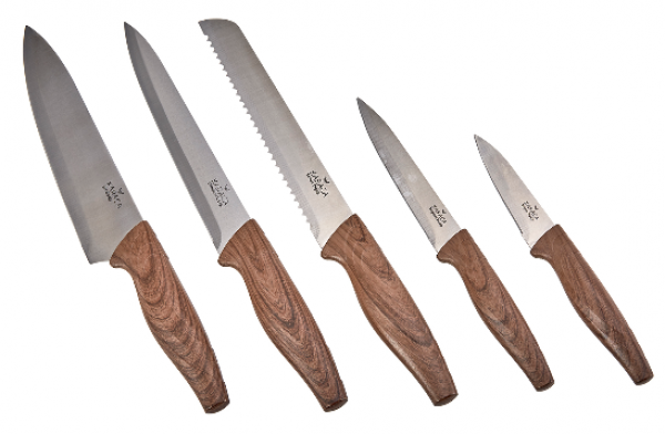 Karaca Wooden Standlı Bıçak Seti 6 Parça