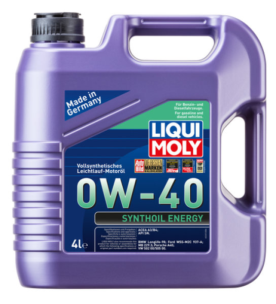 Liqui Moly Synthoil Energy 0W-40 Motor Yağı (4 litre)