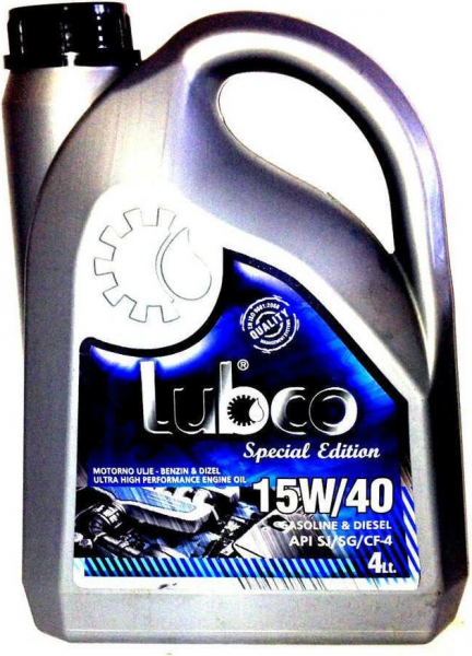 Lubco 15W-40 Motor Yağı (4 litre)