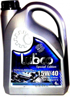 Lubco 15W-40 Motor Yağı