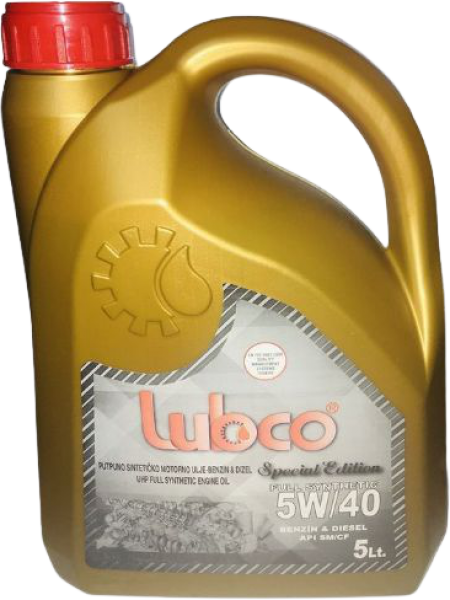 Lubco 5W-40 Motor Yağı (5 litre)