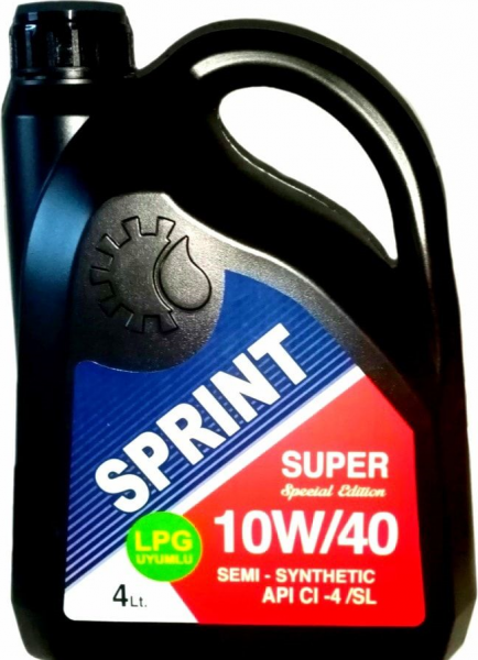 Sprint Super LPG 10W-40 Motor Yağı (4 litre)