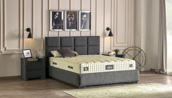 Serabed Olive 90x190 cm Yaylı Yatak (90x190 cm)