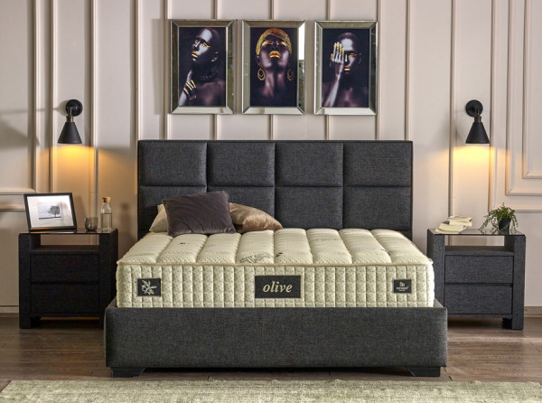 Serabed Olive 90x190 cm Yaylı Yatak (90x190 cm)