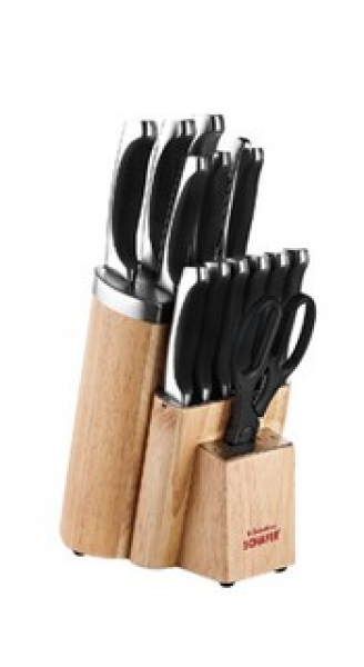 Schafer Inox Monoblock Standlı Bıçak Seti 15 Parça
