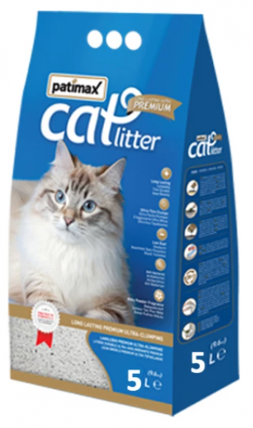 Patimax Pudra Kokulu 5 lt Kedi Kumu