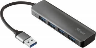 Trust Halyx Aluminium 4-Port USB 3.2