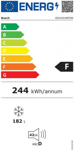 Bosch GSV24VWF0N Derin Dondurucu