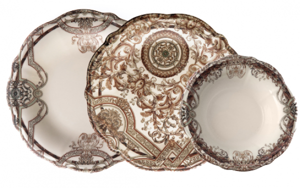 Jumbo Baroque 24 Parça Yemek Takımı