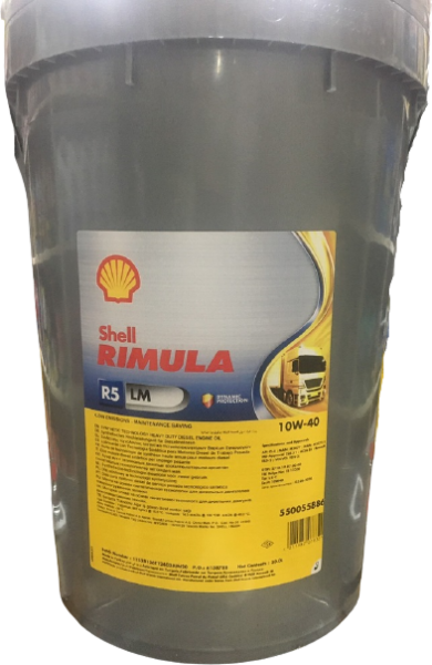 Shell Rimula R5 LM 10W-40 Motor Yağı (20 litre)