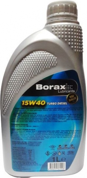 Borax Turbo Diesel 15W-40 Motor Yağı (1 litre)