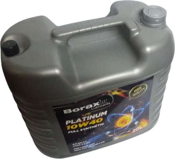Borax Platinum Full Synthetic 10W-40 Motor Yağı (20 litre)