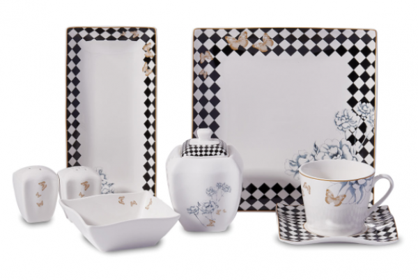 Korkmaz Link Collection A8573 28 Parça Kahvaltı Takımı