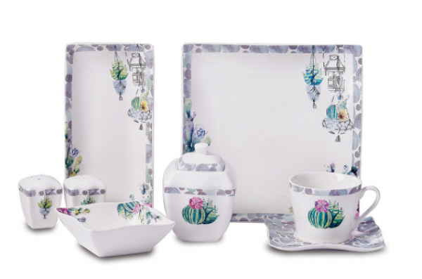 Korkmaz Link Collection A8574 28 Parça Kahvaltı Takımı