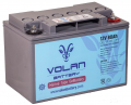 Volan Battery Marin Jel 12V 80Ah resim