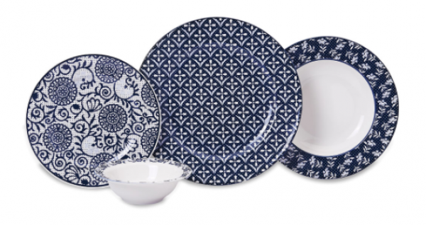 Korkmaz Vanessa Collection 8879 24 Parça Yemek Takımı