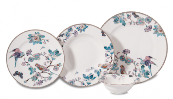 Korkmaz Vanessa Collection A8878 24 Parça Yemek Takımı