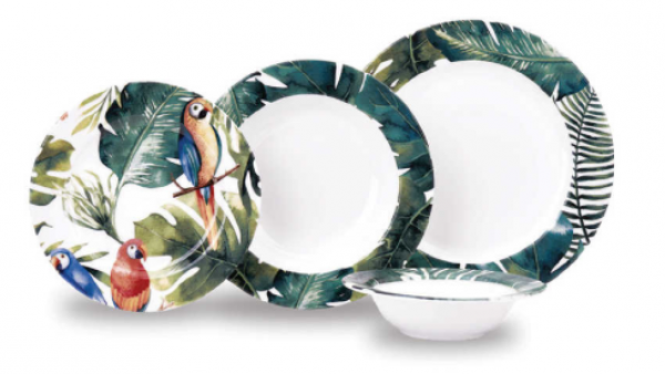 Korkmaz Natura Collection A8984 24 Parça Yemek Takımı