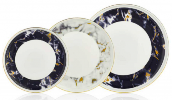 Korkmaz Aşiyan Collection A8545 91 Parça Yemek Takımı