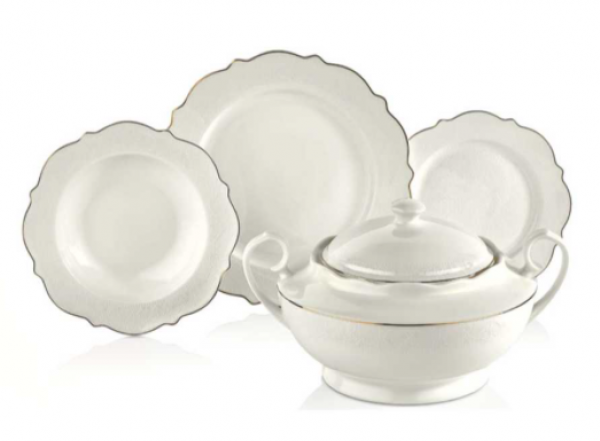 Korkmaz Eliza Collection A8241 60 Parça Yemek Takımı