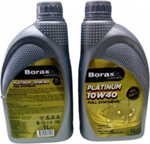 Borax Platinum Full Synthetic 10W-40 Motor Yağı (1 litre)
