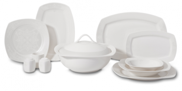 Korkmaz Mona Collection A8123 60 Parça Yemek Takımı