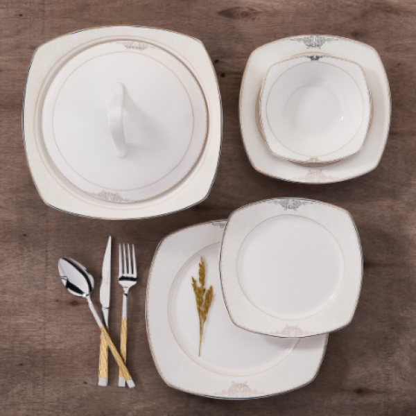 Korkmaz Mona Collection A8126 60 Parça Yemek Takımı
