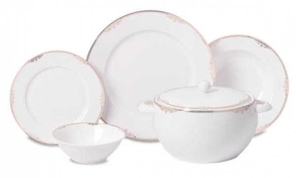 Korkmaz Perla Collection A8372 60 Parça Yemek Takımı