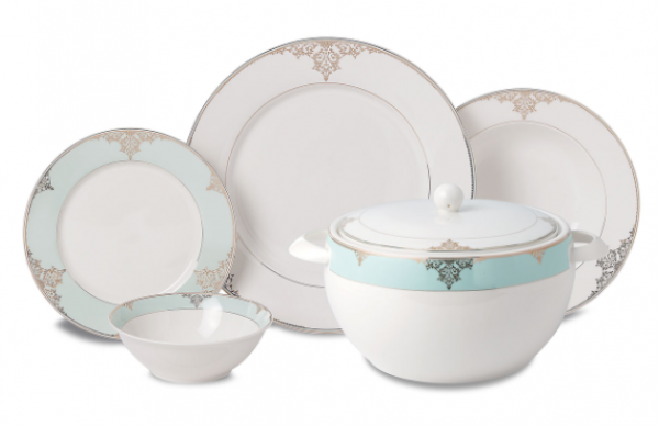 Korkmaz Perla Collection A8367 60 Parça Yemek Takımı