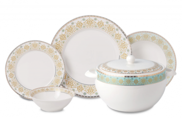 Korkmaz Perla Collection A8371 60 Parça Yemek Takımı