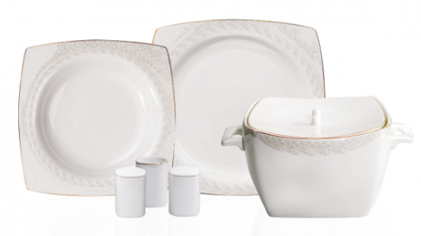 Korkmaz Bone Selection A8451 60 Parça Yemek Takımı