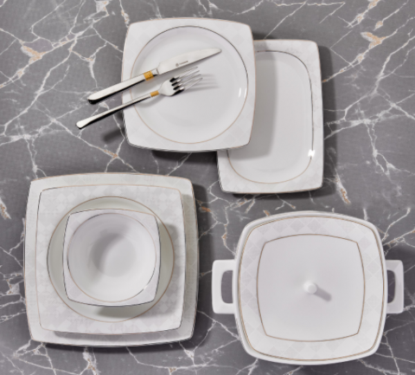 Korkmaz Bone Selection A8446 60 Parça Yemek Takımı