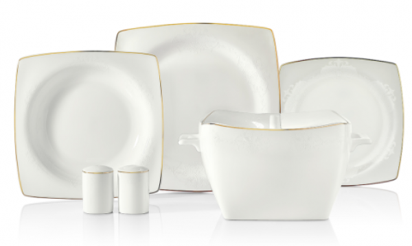 Korkmaz Bone Selection A8433 60 Parça Yemek Takımı