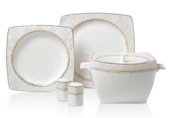 Korkmaz Bone Selection A8429 60 Parça Yemek Takımı