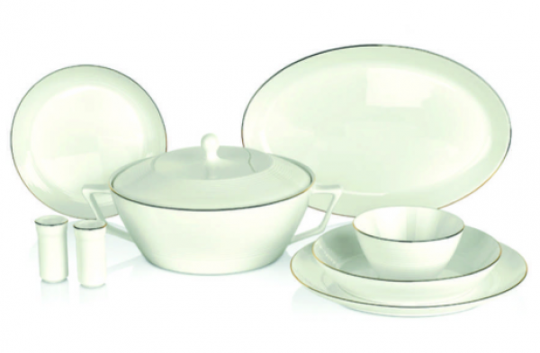 Korkmaz Lines Collection A8263 58 Parça Yemek Takımı