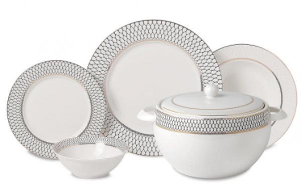 Korkmaz Perla Collection A8362 60 Parça Yemek Takımı