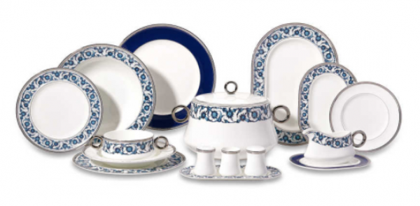 Korkmaz Hasbahçe Mai A8551 90 Parça Yemek Takımı