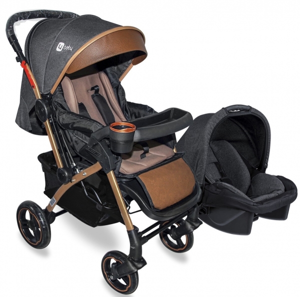 4 Baby A Plus Gold Travel Sistem Bebek Arabası (Travel Sistem)