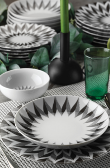 Kütahya Porselen Nano 885143 24 Parça Yemek Takımı