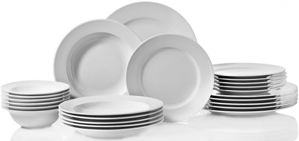 Kütahya Porselen Zümrüt 24 Parça Yemek Takımı (24 Parça)