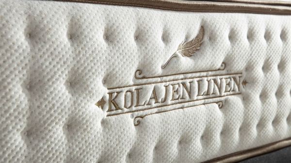 Bellona Kolajen Linen 160x200 cm Yaylı Yatak (160x200 cm)