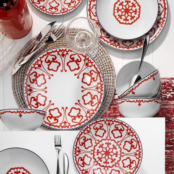 Kütahya Porselen 596617 24 Parça Yemek Takımı