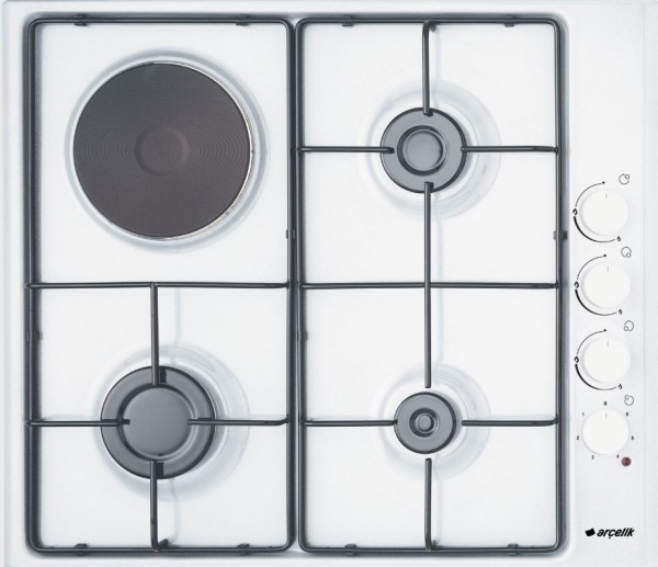 Arçelik STO 910 E Solo (Set Üstü) Gazlı ve Elektrikli Ocak