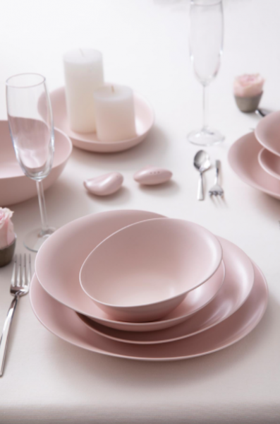 Kütahya Porselen Rosa 29 Parça Yemek Takımı