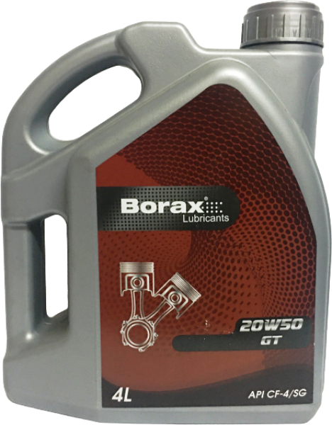Borax 20W-50 GT Motor Yağı (4 litre)
