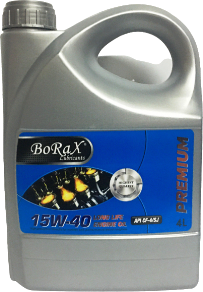 Borax Premium 15W-40 Motor Yağı (4 litre)