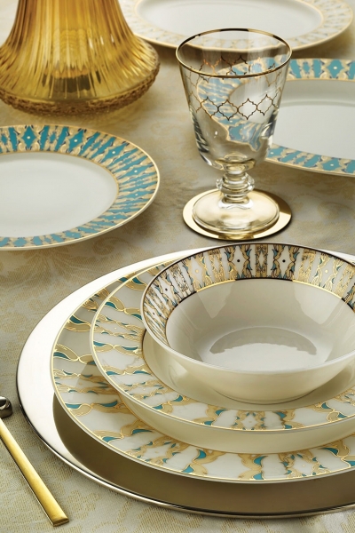 Kütahya Porselen Bone Kalipso 10358 68 Parça Yemek Takımı