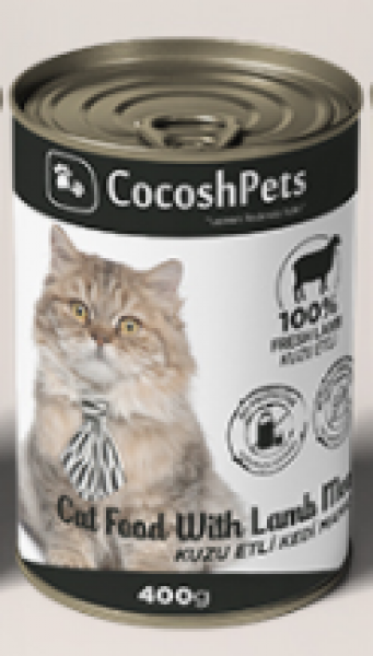 CocoshPets Cocoshpets Kuzu Etli 400 gr Kedi Maması