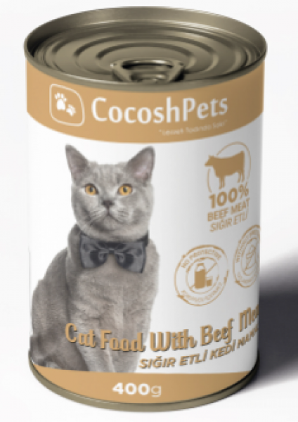 CocoshPets Cocoshpets Sığır Etli 400 gr Kedi Maması